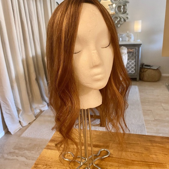 100% Human Hair Topper Small Base New Never Worn no tags - Picture 11 of 16